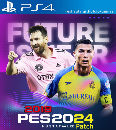 PES 2018 Patch 2024 Arabic PS4